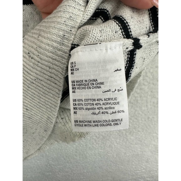 Club Room, Men’s Gregor Striped Sweater, Size Small - Picture 5 of 7